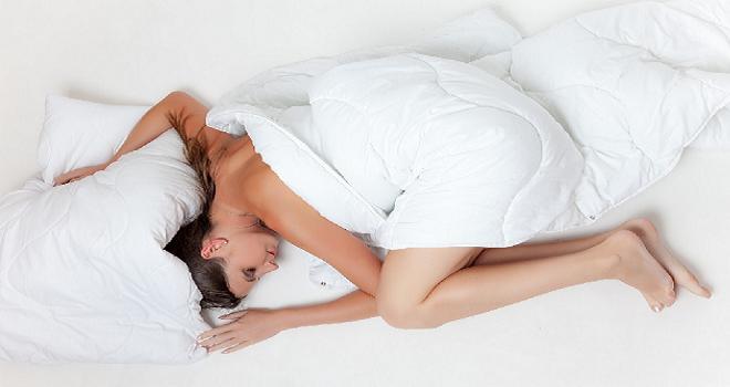 schlafen im Hotelbett