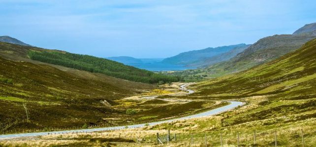 Wandern durch die pure natur Schottlands Wandern durch die pure natur Schottlands